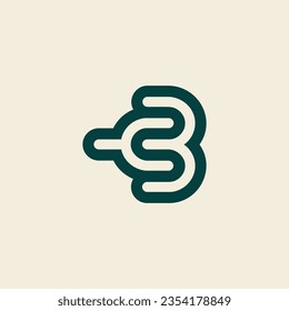 Buchstabe BY oder YB-Logo