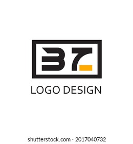 letter bz for logo company design