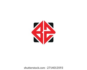 Buchstabe BZ-Monogramm Logo Design ZB-Vektorlogo Designs, BZ-Logo