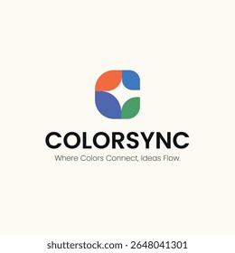 Letter C Abstract Logo Design
