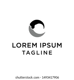 Letter C Abstrat Claw Design Logo Template