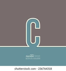 The letter C of the alphabet. 