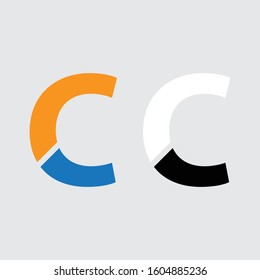 letter C.  alphabet.  Beautiful capital letters 