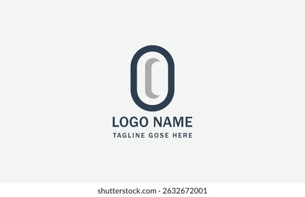 Letra c con diseño de logotipo de flecha