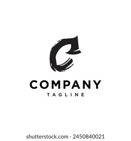 Letter C Axe Logo icon vector template.eps