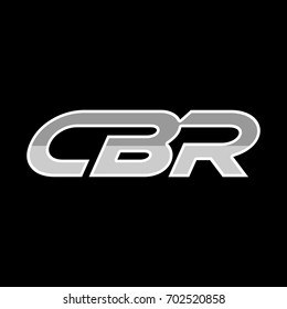 letter C and B and R. vector logo.