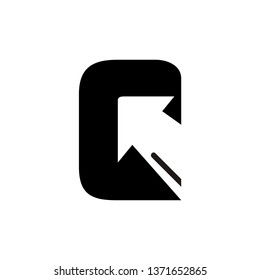 The letter C become the logo