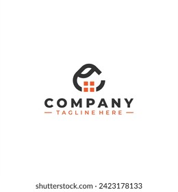 letter c bird real estate logo