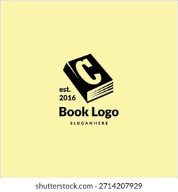 letter C Book Logo Design Vector Template