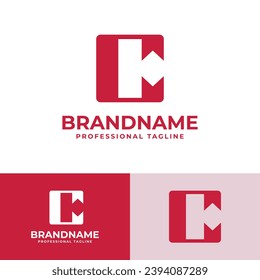 Letter C Bookmark Logo, suitable for business related to Bookmark with C initial