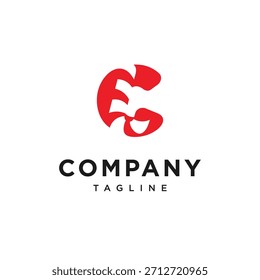 Letter C Candy Logo Icon Vector