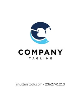 
Letra C logotipo de limpieza de alfombras icono plantilla vectorial.eps