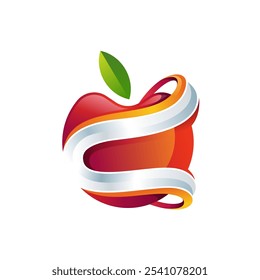 Letter C Cherry Fruit Juice Drink Logo Design