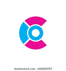 letter c with circle logo design
