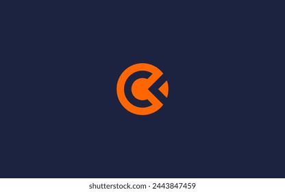 letter c with circle logo icon design vector design template inspiration