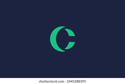 letter c with circle logo icon design vector design template inspiration