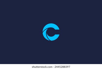 letter c with circle logo icon design vector design template inspiration