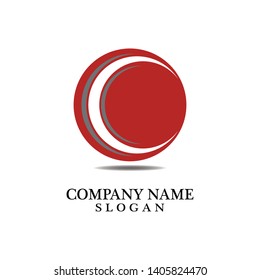 Letter C circle Logo Template Design Vector