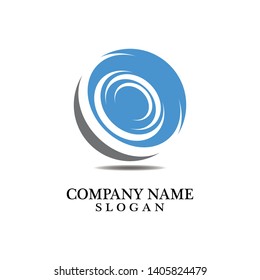 Letter C circle Logo Template Design Vector
