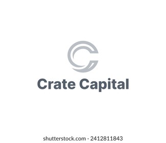 Letter C Circle Simple Monogram Logo