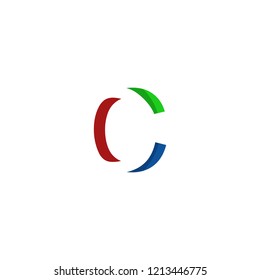 Letter C Colorful Creative Abstract Business Modern Logo