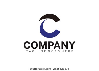 Letter C company logo design vector