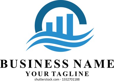 letter C consulting logo design inspirations