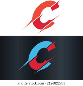Letter C Creative Unique Modern Vector Logo Design
