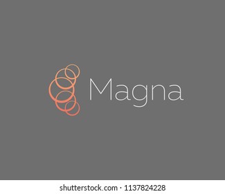 Letter C croissant bakery vector logo. Pastry bread logotype. 