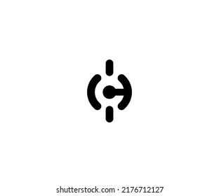 Letter C Crypto Logo Template vector Abstract Monogram Symbol