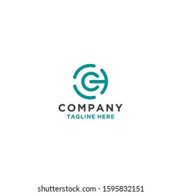 Letter C, CT logo icon design vector template elements.