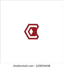 Letter C cube logo icon design