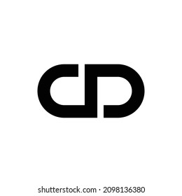 Letter C D CD Logo icon design