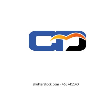 Letter C and D logo
