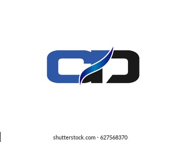Letter C and D logo
