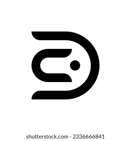 letter c and d logo design for company business