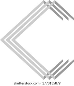 Letter c design logo vector stock