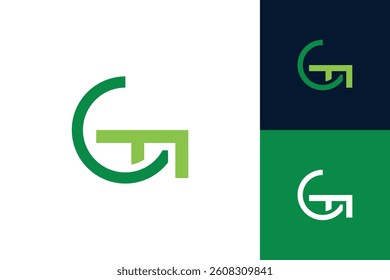 letter c f logo icon vector design template concept