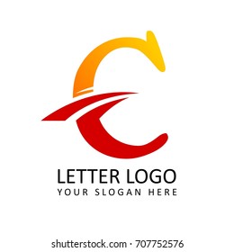 Letter C Flash Logo