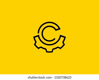 Letter C Gear Hd Stock Images Shutterstock