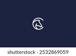 Letter c with horse head logo icon design vector design template inspiration