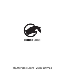 inspiración para el diseño del logotipo del caballo de letra c