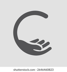 Letter C Initial Logo Design, Letter C Vector Template.