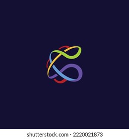 letter C initial logo icon vector template