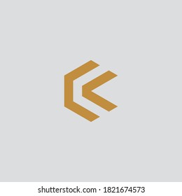 Initiallogo-Design des Buchstaben C, Vektorgrafik-Vorlage