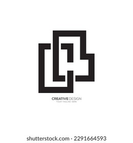 Letter C L line art modern unique minimal elegant monogram logo