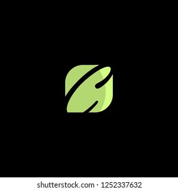 Letter C Leaf Creative Abstract Business Modern Logo