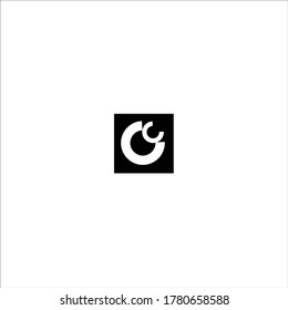 Letter C line logo design. Linear creative minimal monochrome monogram symbol. Universal elegant vector sign design. Premium business logotype. Graphic alphabet symbol for corporate business identity