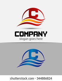 Letter C logo
