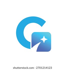 Letter C logo, C logo, AI logo set, modern and minimal design, tech-inspired, colorful icons and symbols, suitable for artificial intelligence, innovation, branding, startups, and digital identity.